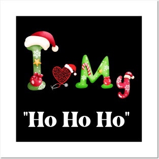 Xmas with "Ho Ho Ho" Posters and Art